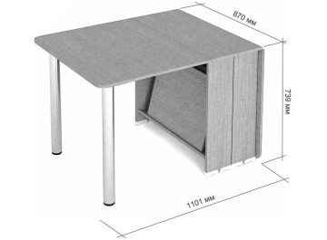 Стол-книжка СКР-16-Р 2300