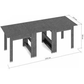 Стол-книжка СКР-17 2500