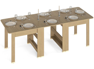 Стол-книжка СКР-17-Р 2600 ясень светлый