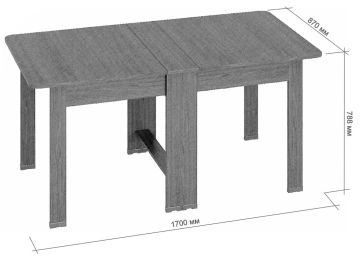 Стол-книжка СКР-8-Р