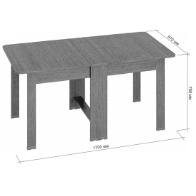 Стол-книжка СКР-8-Р