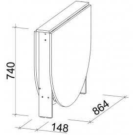 Стол-книжка СтК-12