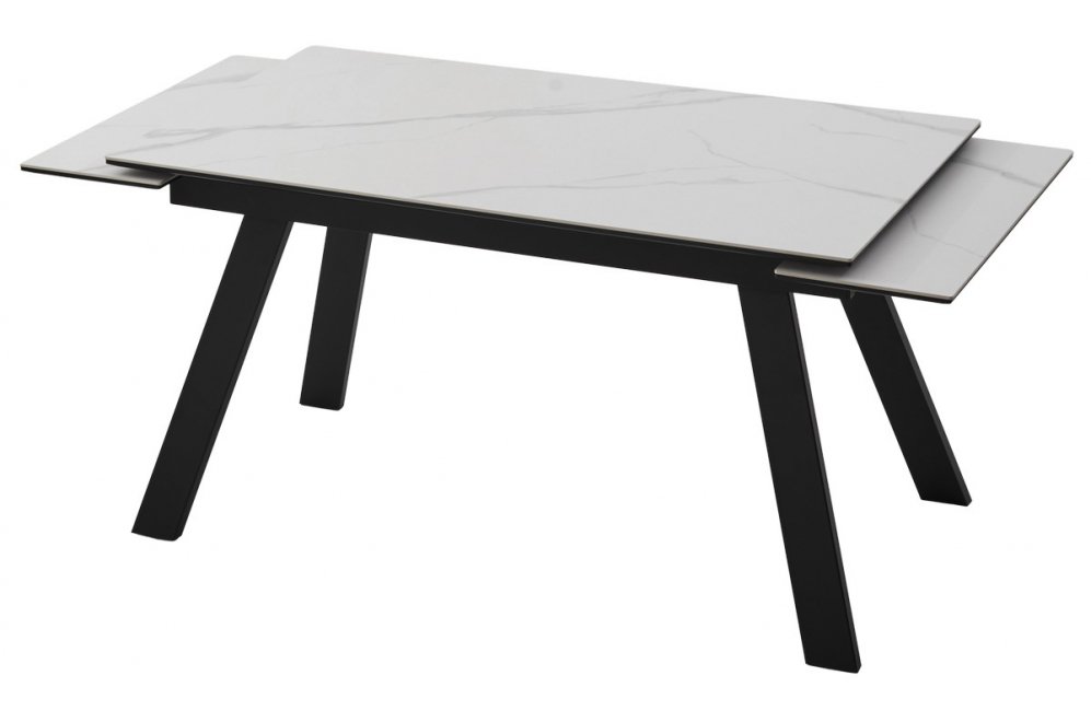 Керамический стол Морис-2 белый мрамор