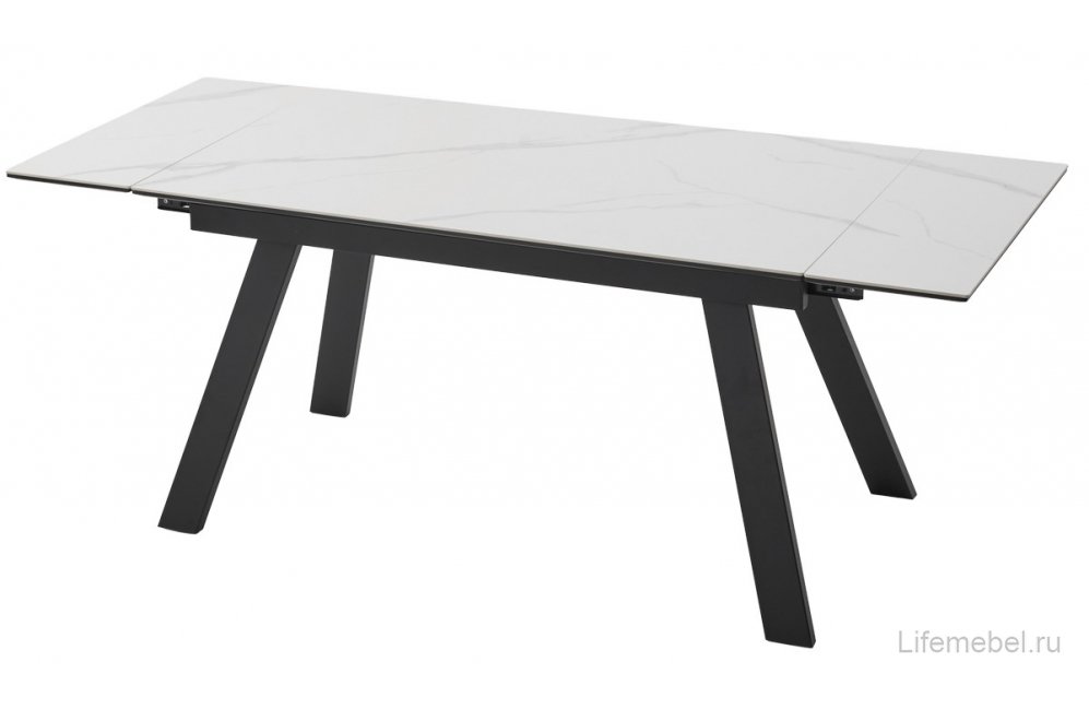 Керамический стол Морис-2 белый мрамор