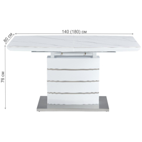 Стол на тумбе DT275 140