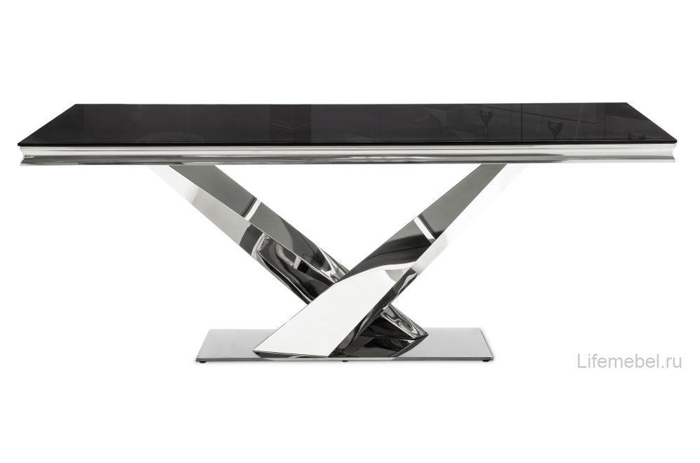Стол на тумбе Levon 200x100x75 black