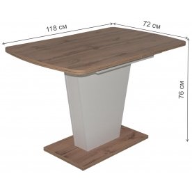 Стол на тумбе Sheldon