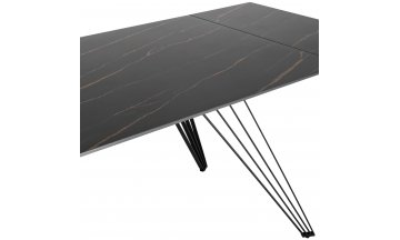 Керамический стол Пинта керамика темная