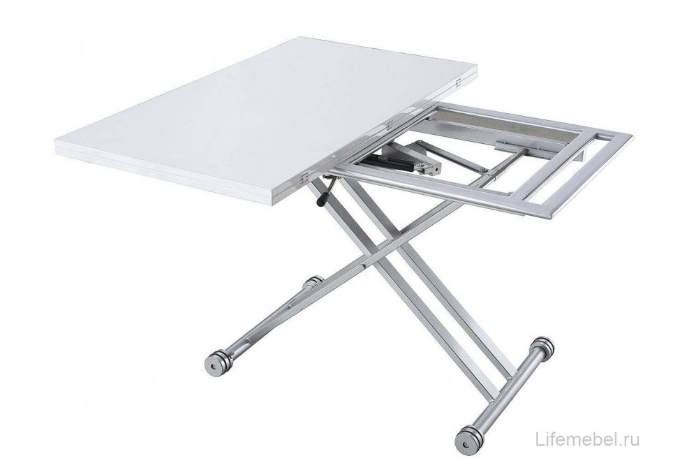 Стол-трансформер 2166 белый лак