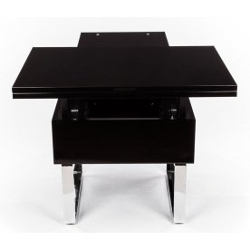 Стол-трансформер B2218 черный лак