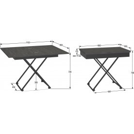 Стол-трансформер Калифорния Андрэ Loft