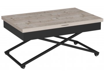 Обеденный стол Калифорния АНДРЭ Loft ЛДСП винтаж/черный