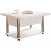 белый / хром