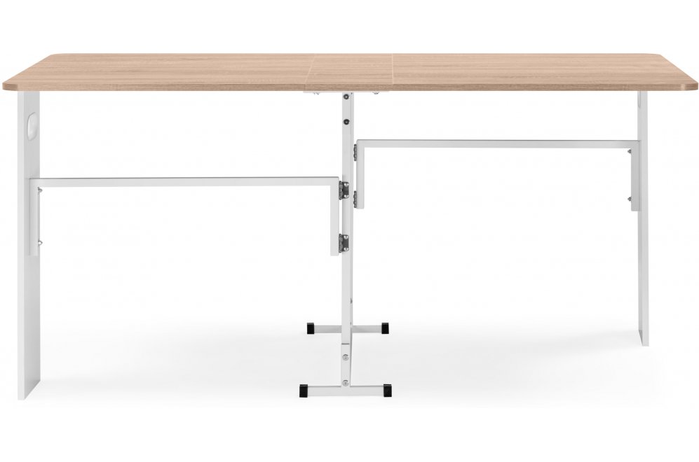 Стол-книжка Стим белый / дуб сонома