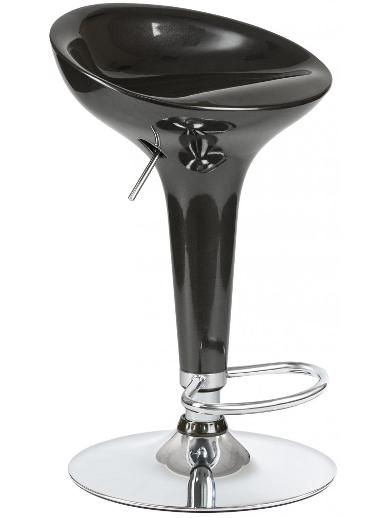 Барный стул Bomba черный / хром