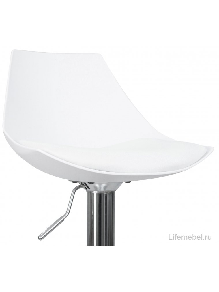 Барный стул Rocky белый / хром