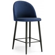 синий микровелюр (catania dark blue)