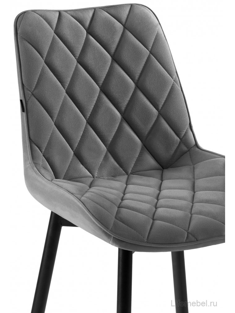 Барный стул Баодин velutto 32 / черный