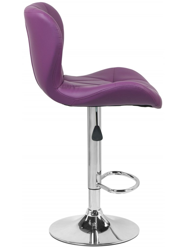 Барный стул 5022-LM Barny фиолетовый / хром