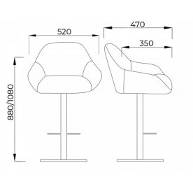 Барный стул Lisbon