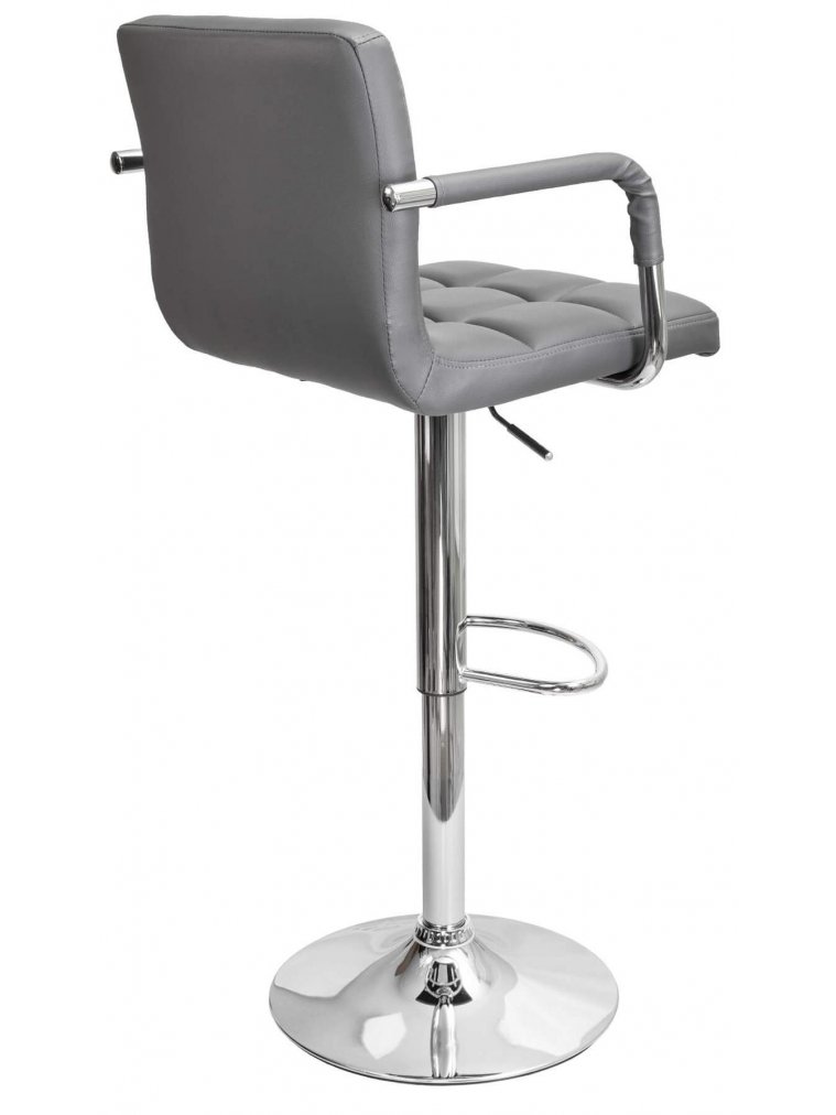 Барный стул Oregon экокожа серый