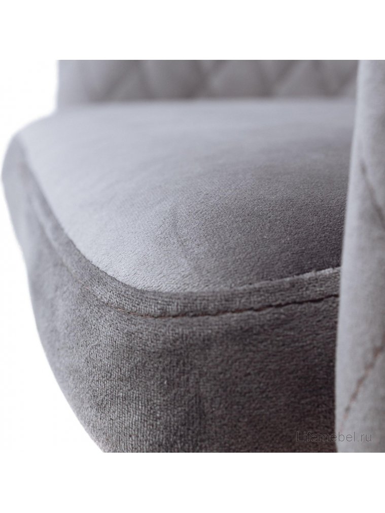 Барный стул Saba велюр темно-серый