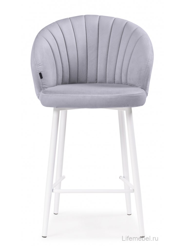 Полубарный стул Бэнбу velutto 49 / белый