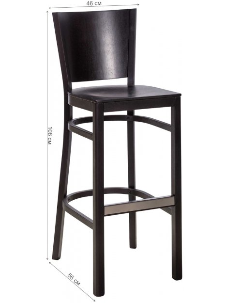 Барный стул Бергамо венге