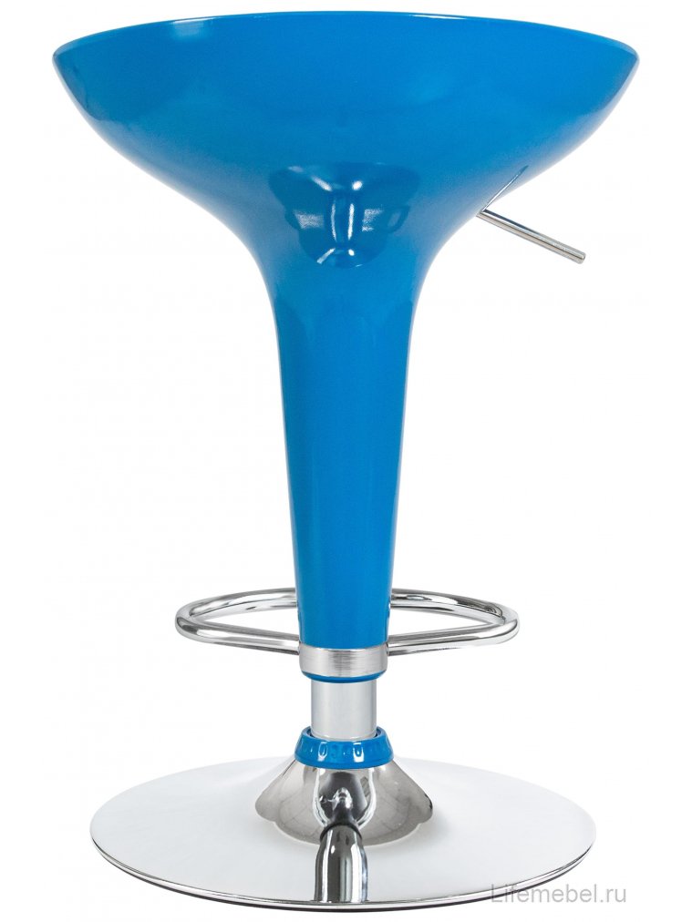 Барный стул 1004-LM Bomba голубой / хром