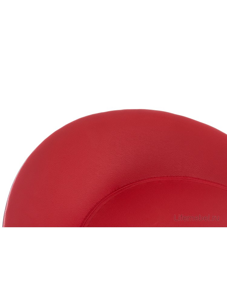 Барный стул Bomba Soft white / red