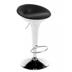 Барный стул Bomba Soft white / black