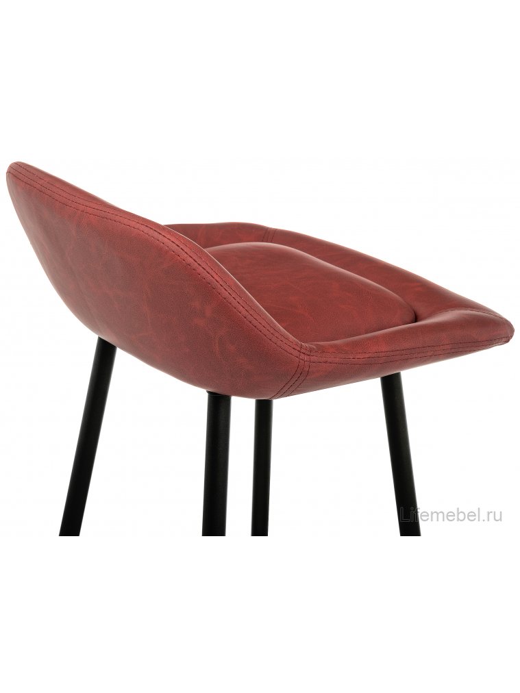 Барный стул Bosito wine red / black