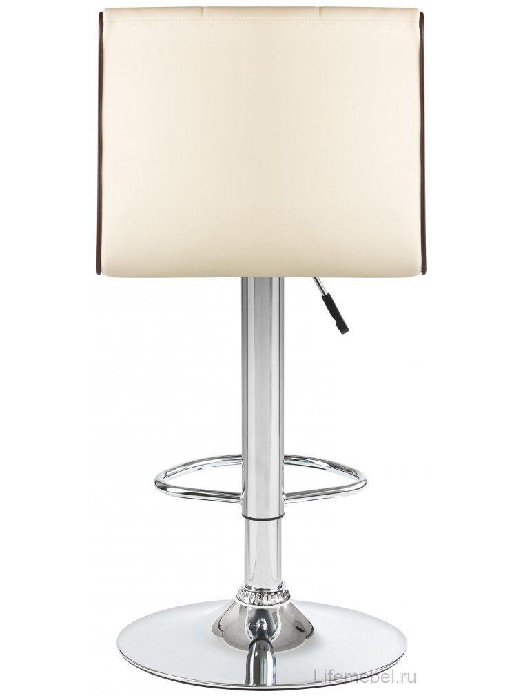 Барный стул 5006-LM Candy кремово-коричневый / хром