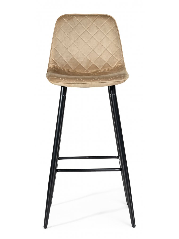 Барный стул Capri dark beige/ black
