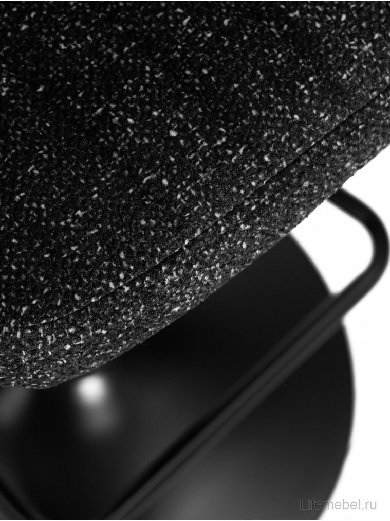 Барный стул Charly Black черный твид