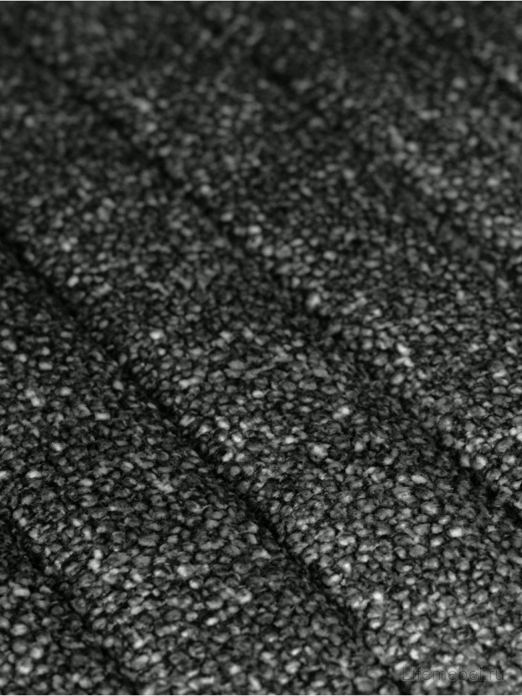 Барный стул Charly Black серый твид / черный