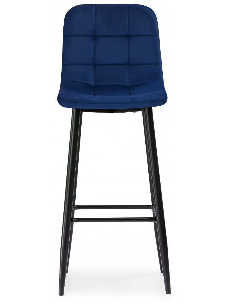 Барный стул Chio dark blue / black