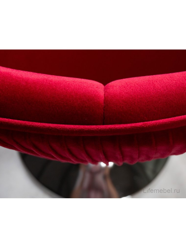 Барный стул 5025-LM Darcy малиновый / хром