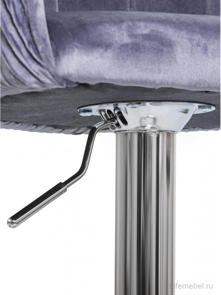Барный стул 5025-LM Darcy серый / хром