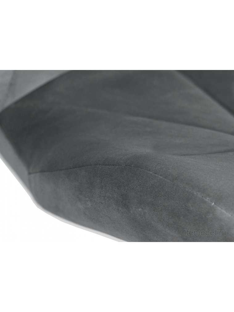 Барный стул Barny Black серый велюр MJ9-75