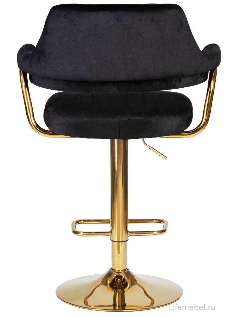 Барный стул Charly Gold черный