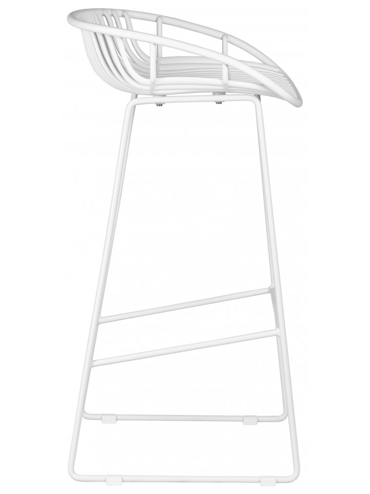 Барный стул Dobrin Frank белый