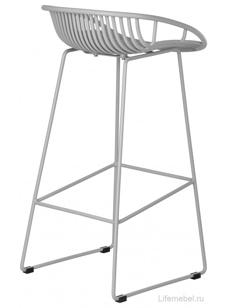 Барный стул Frank светло-серый
