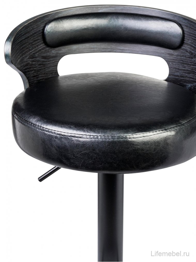 Барный стул Fred Black черное дерево / черный