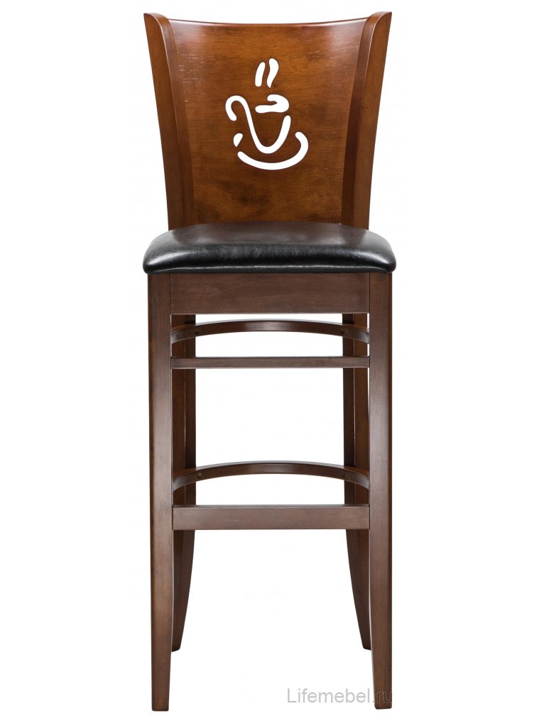 Барный стул Jerry Bar шоколад чёрный