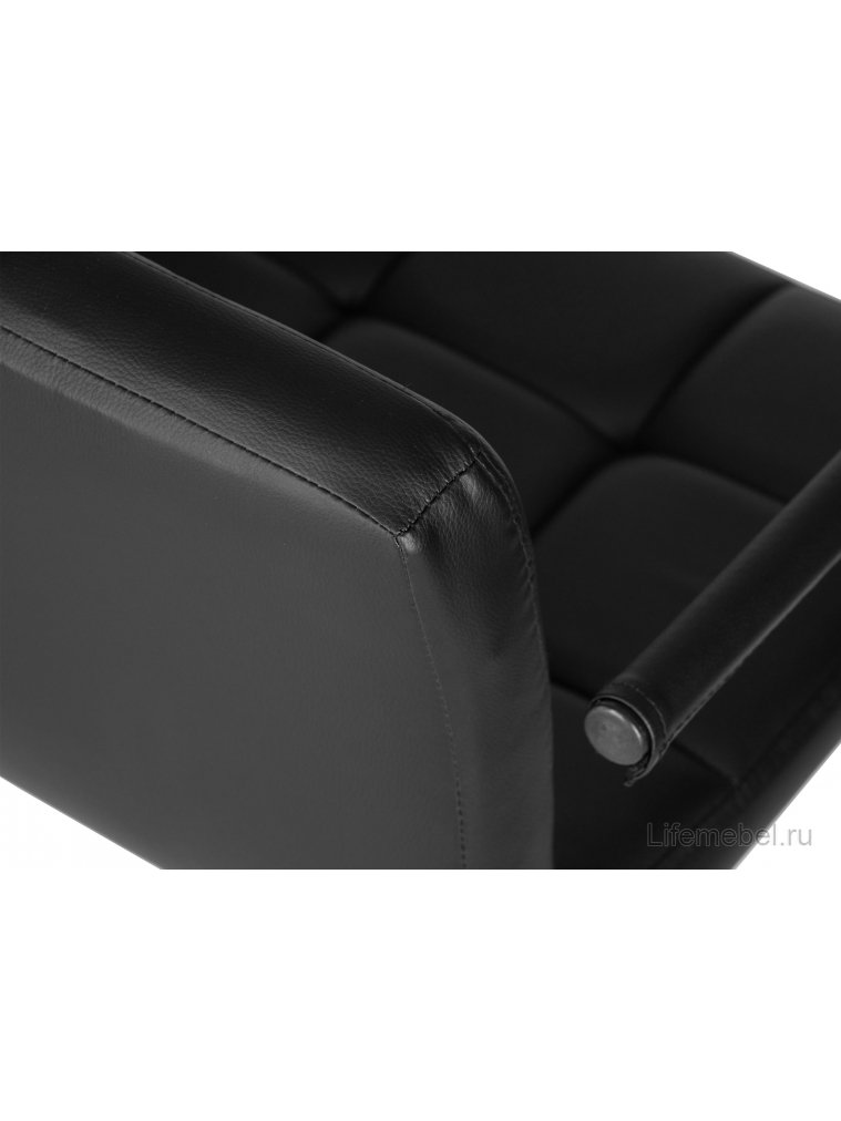Барный стул Dobrin Kruger arm black черный