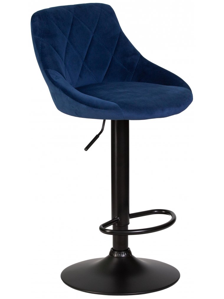 Барный стул Logan Black синий