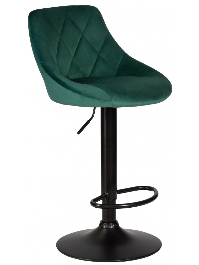 Барный стул Logan Black зеленый
