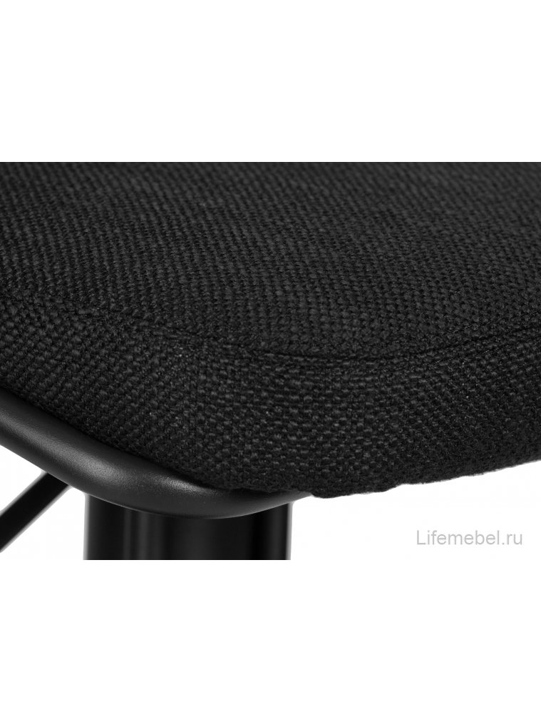 Барный стул Dobrin Oliver черная ткань SLR-10