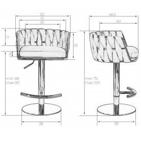 Барный стул Oscar